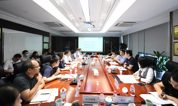 省能源局在德赢股份召开浙江省风电工业链生长课题启动会