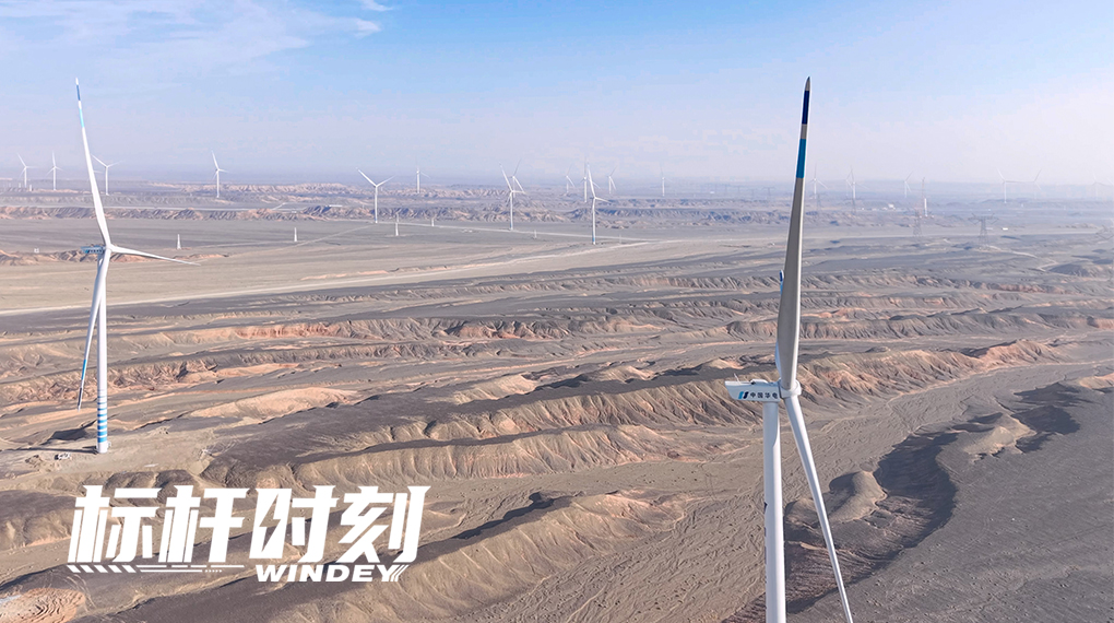 【标杆时刻】德赢刷新百里风区吊装最快纪录